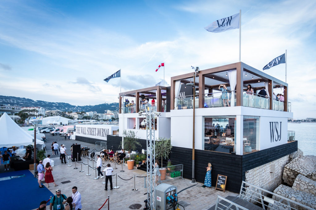 experiential venue Journal House during Cannes Lions 2019